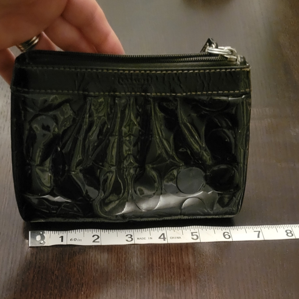 Coach black wallet